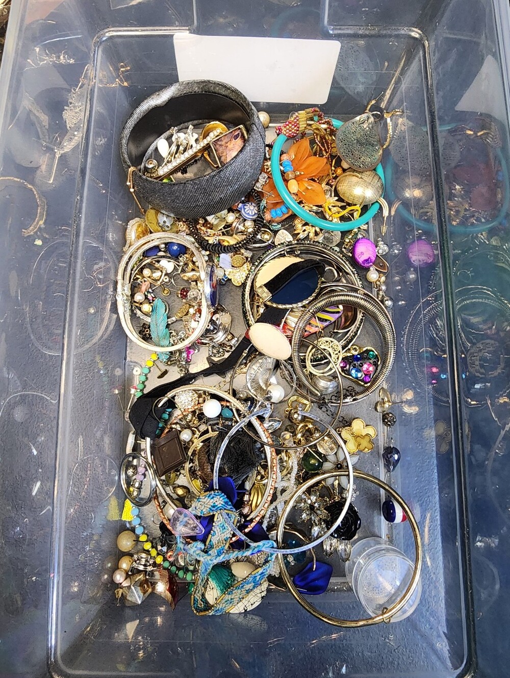 1lb Mixed Jewelry For Crafting May Or May Not Have Matches